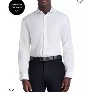 Karl Lagerfeld - Men’s M White slim fit button-down shirt/NWT